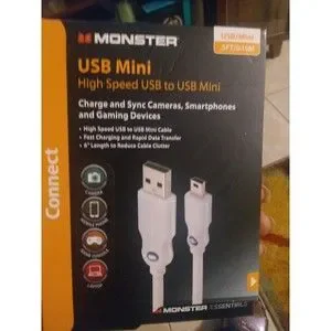 Monster Essentials Other | Monster Essentials High Performance Mini Usb Cables High Speed ...